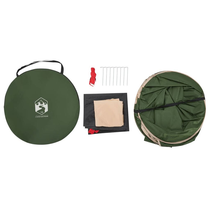 Cort de intimitate pop-up, verde, impermeabil - WALTI WALTI