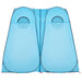 Cort de intimitate pop-up, albastru, impermeabil - WALTI WALTI