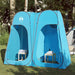 Cort de intimitate pop-up, albastru, impermeabil - WALTI WALTI