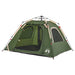 Cort de camping cupolă 4 persoane, setare rapidă, verde - WALTI WALTI