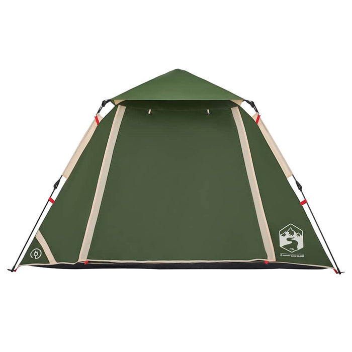 Cort de camping cupolă 4 persoane, setare rapidă, verde - WALTI WALTI