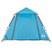 Cort de camping cupolă 4 persoane, setare rapidă, albastru - WALTI WALTI