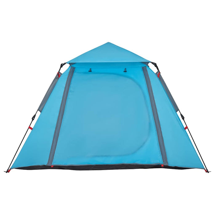 Cort de camping cupolă 4 persoane, setare rapidă, albastru - WALTI WALTI