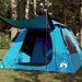 Cort de camping cupolă 4 persoane, setare rapidă, albastru - WALTI WALTI