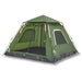 Cort de camping cupolă 5 persoane, setare rapidă, verde - WALTI WALTI