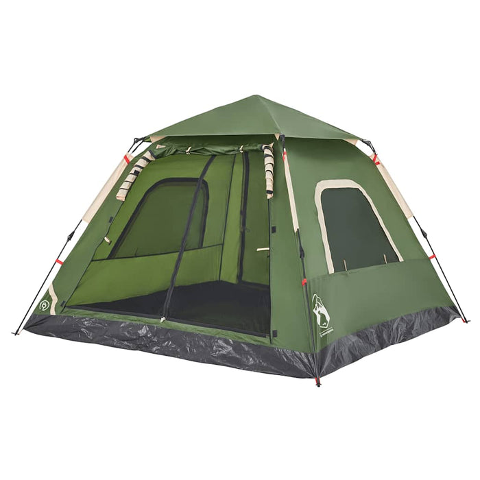 Cort de camping cupolă 5 persoane, setare rapidă, verde - WALTI WALTI