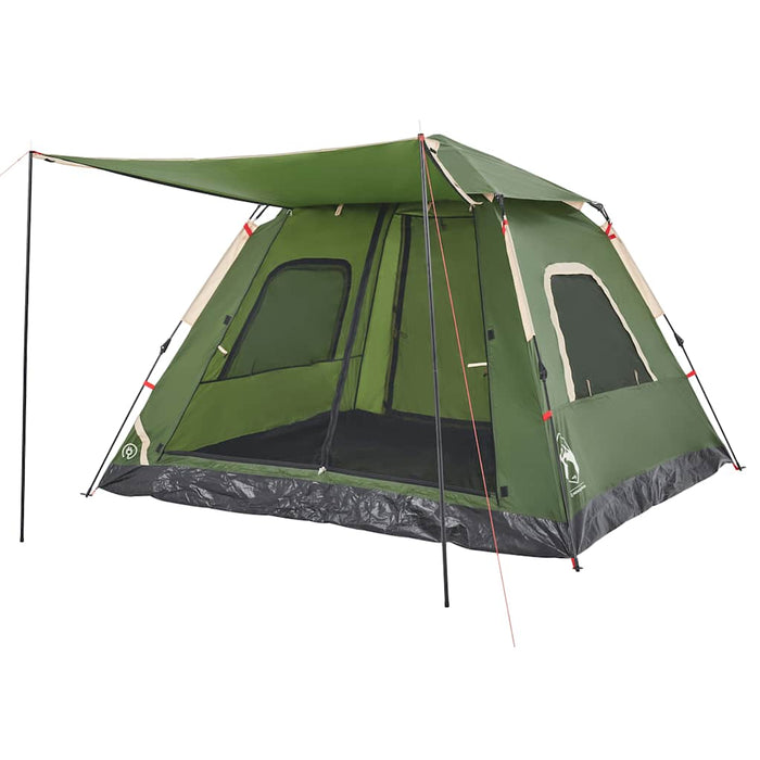 Cort de camping cupolă 5 persoane, setare rapidă, verde - WALTI WALTI