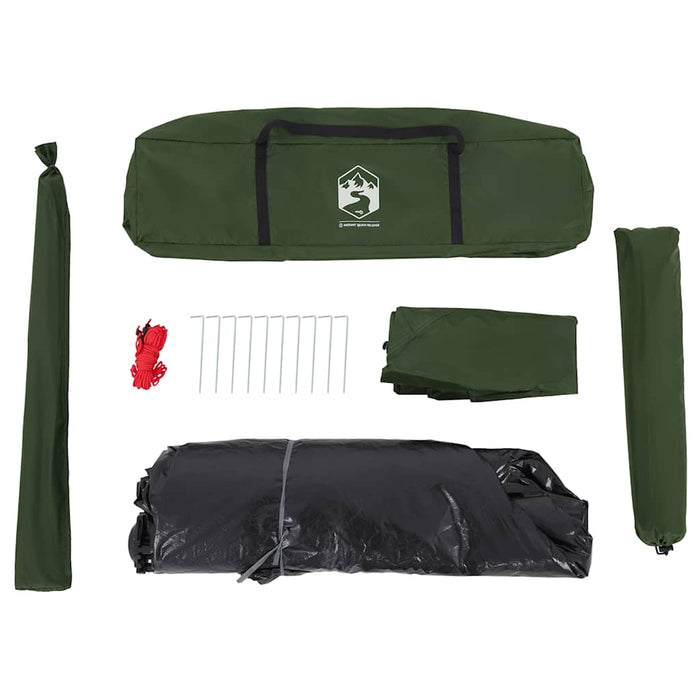 Cort de camping cupolă 5 persoane, setare rapidă, verde - WALTI WALTI