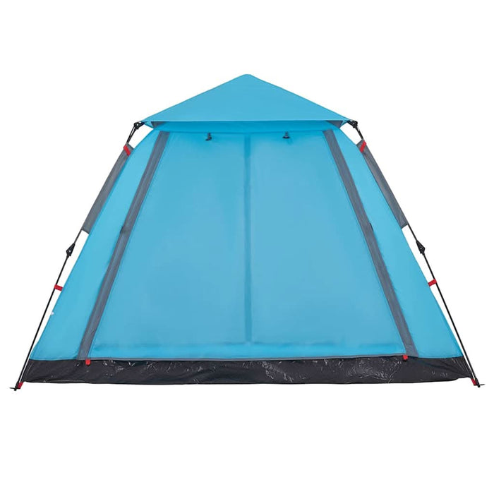 Cort de camping cupolă 5 persoane, setare rapidă, albastru - WALTI WALTI