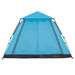 Cort de camping cupolă 5 persoane, setare rapidă, albastru - WALTI WALTI