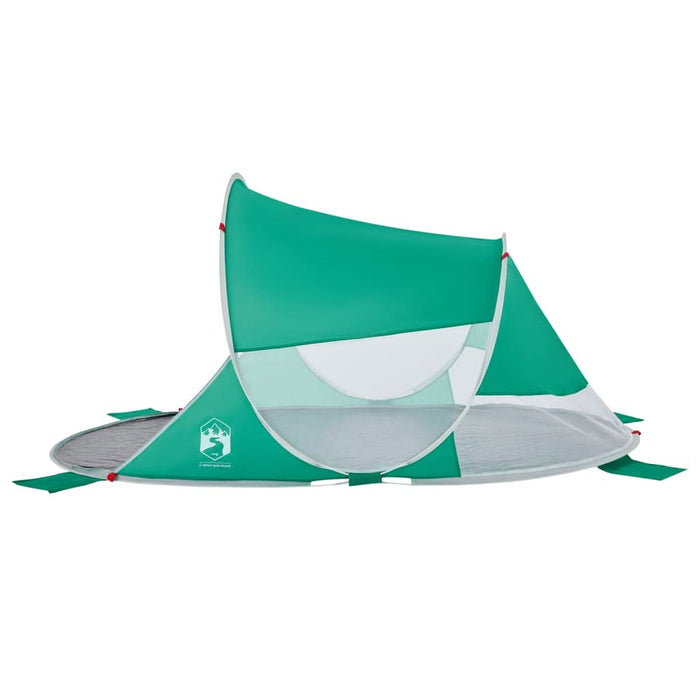Cort de plajă pop-up, verde marin, impermeabil - WALTI WALTI