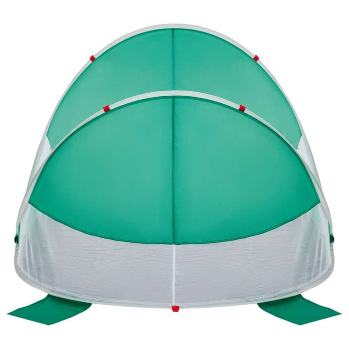 Cort de plajă pop-up, verde marin, impermeabil - WALTI WALTI