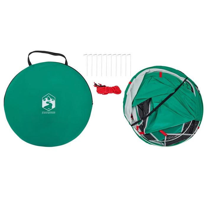 Cort de plajă pop-up, verde marin, impermeabil - WALTI WALTI
