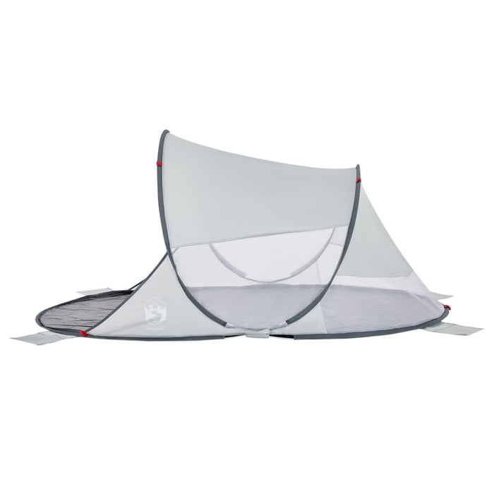 Cort de plajă pop-up, gri, impermeabil - WALTI WALTI