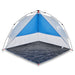 Cort camping, albastru azuriu, impermeabil, setare rapidă - WALTI WALTI