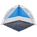 Cort camping, albastru azuriu, impermeabil, setare rapidă - WALTI WALTI