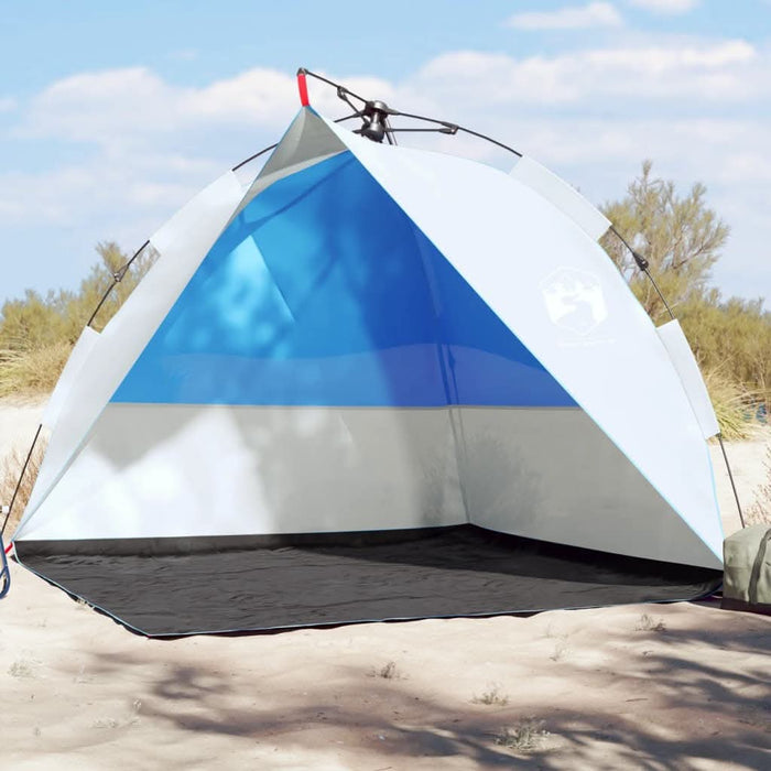 Cort camping, albastru azuriu, impermeabil, setare rapidă - WALTI WALTI