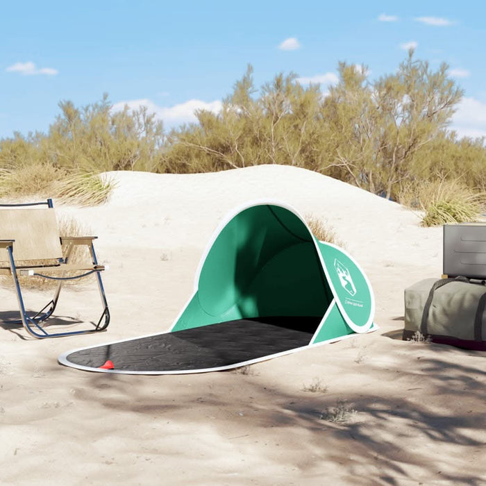 Cort de plajă pop-up, verde marin, impermeabil - WALTI WALTI