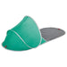 Cort de plajă pop-up, verde marin, impermeabil - WALTI WALTI