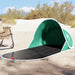 Cort de plajă pop-up, verde marin, impermeabil - WALTI WALTI