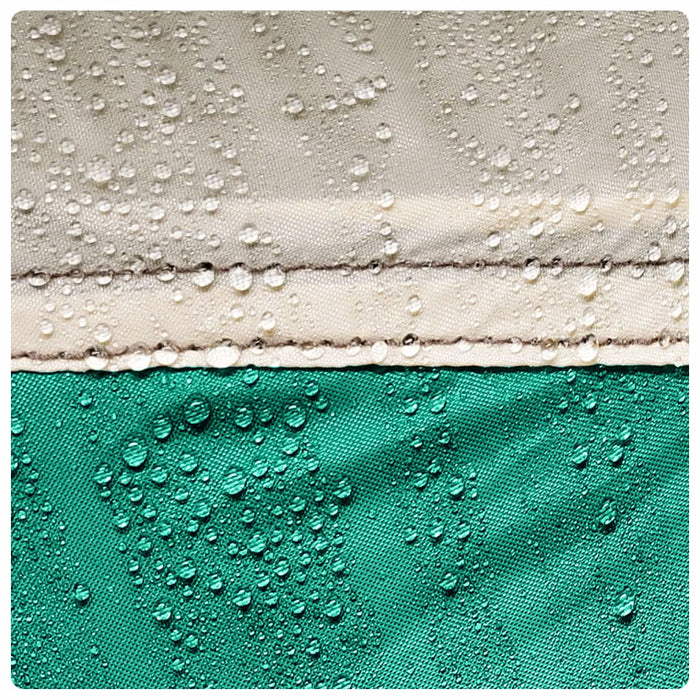 Cort de plajă 2 persoane pop-up, verde marin, impermeabil - WALTI WALTI