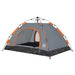 Cort de camping, 2 persoane, gri/portocaliu, setare rapidă - WALTI WALTI
