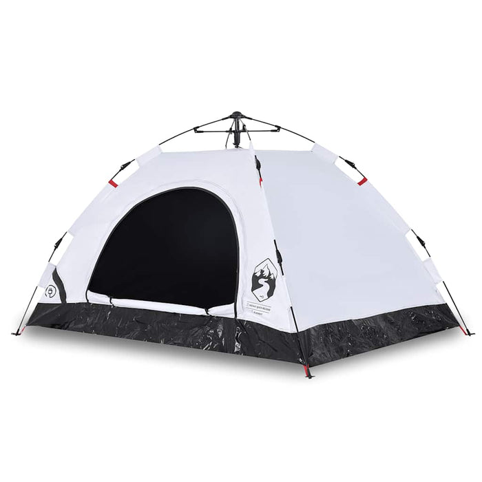 Cort de camping 2 persoane, alb opac, setare rapidă, țesătură - WALTI WALTI