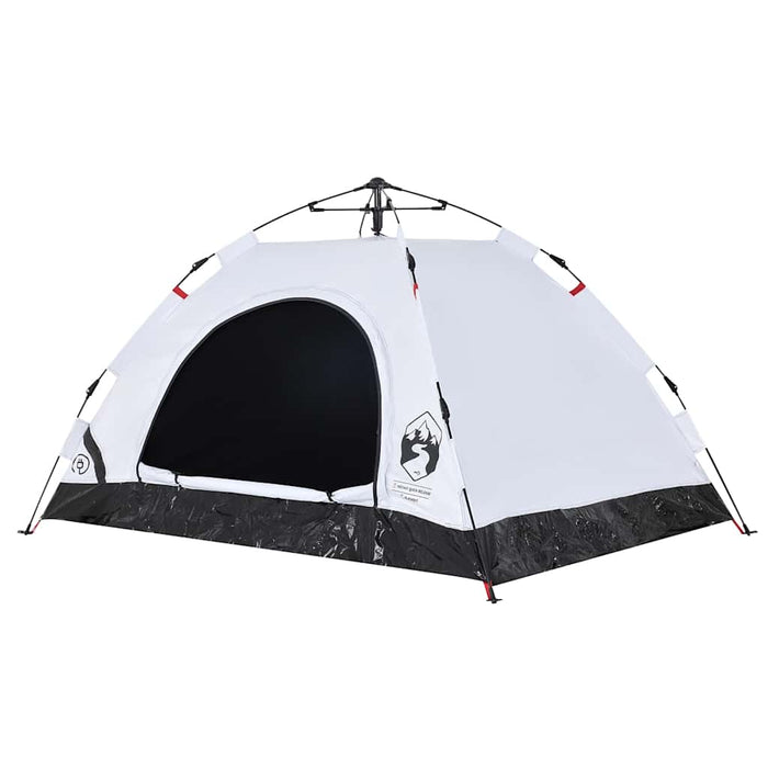 Cort de camping 2 persoane, alb opac, setare rapidă, țesătură - WALTI WALTI
