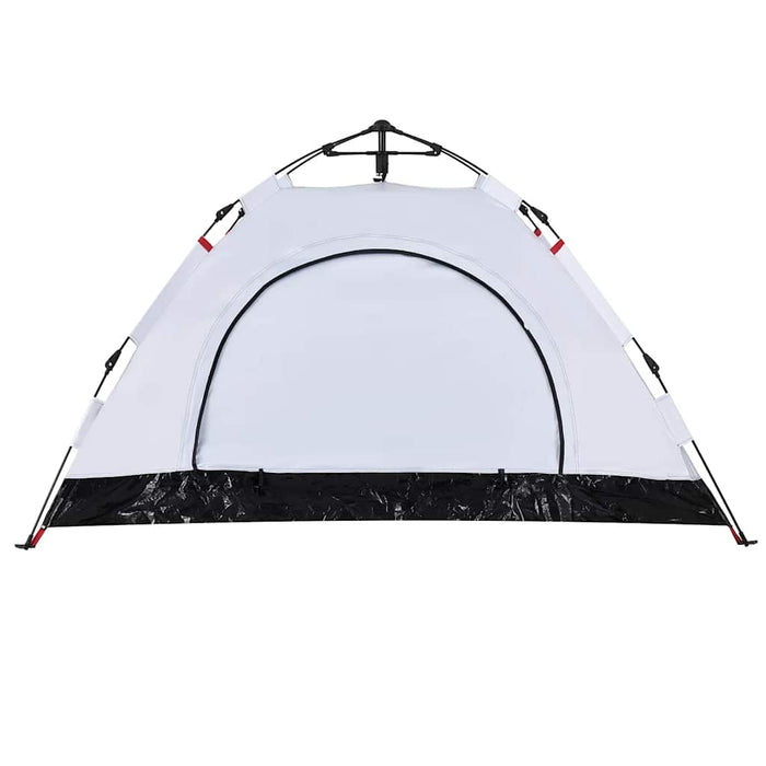 Cort de camping 2 persoane, alb opac, setare rapidă, țesătură - WALTI WALTI