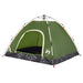 Cort de camping pentru 3 persoane, setare rapidă, verde - WALTI WALTI