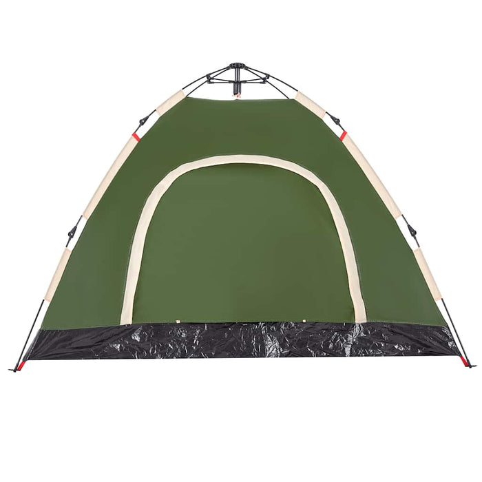 Cort de camping pentru 3 persoane, setare rapidă, verde - WALTI WALTI