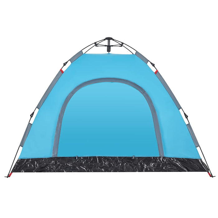 Cort de camping pentru 3 persoane, setare rapidă, albastru - WALTI WALTI