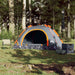 Cort de camping, 3 persoane, gri/portocaliu, setare rapidă - WALTI WALTI