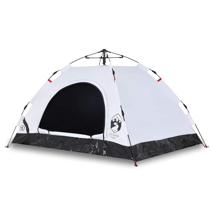 Cort de camping 3 persoane, alb opac, setare rapidă, țesătură - WALTI WALTI