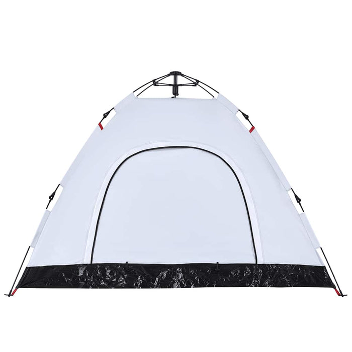 Cort de camping 3 persoane, alb opac, setare rapidă, țesătură - WALTI WALTI