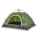 Cort de camping pentru 4 persoane, setare rapidă, verde - WALTI WALTI