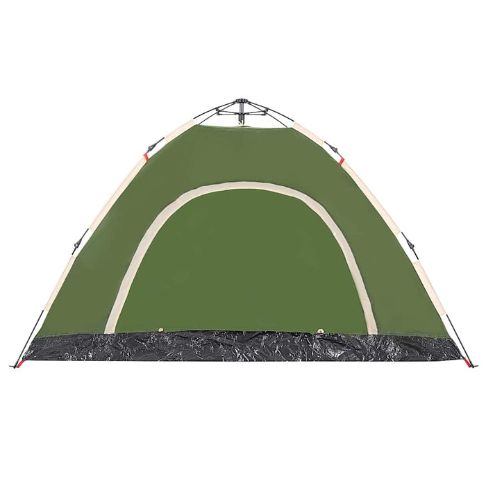 Cort de camping pentru 4 persoane, setare rapidă, verde - WALTI WALTI