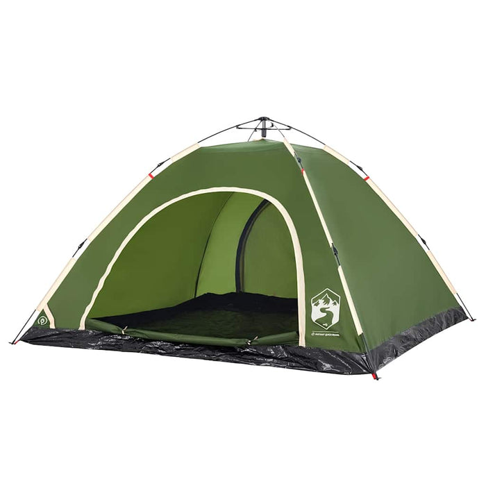 Cort de camping pentru 5 persoane, eliberare rapidă, verde - WALTI WALTI