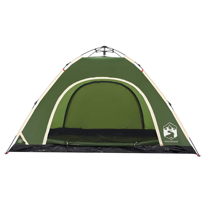 Cort de camping pentru 5 persoane, eliberare rapidă, verde - WALTI WALTI