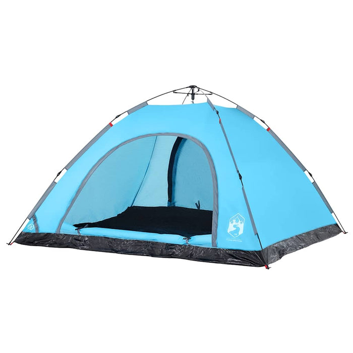 Cort de camping pentru 5 persoane, eliberare rapidă, albastru - WALTI WALTI
