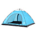 Cort de camping pentru 5 persoane, eliberare rapidă, albastru - WALTI WALTI