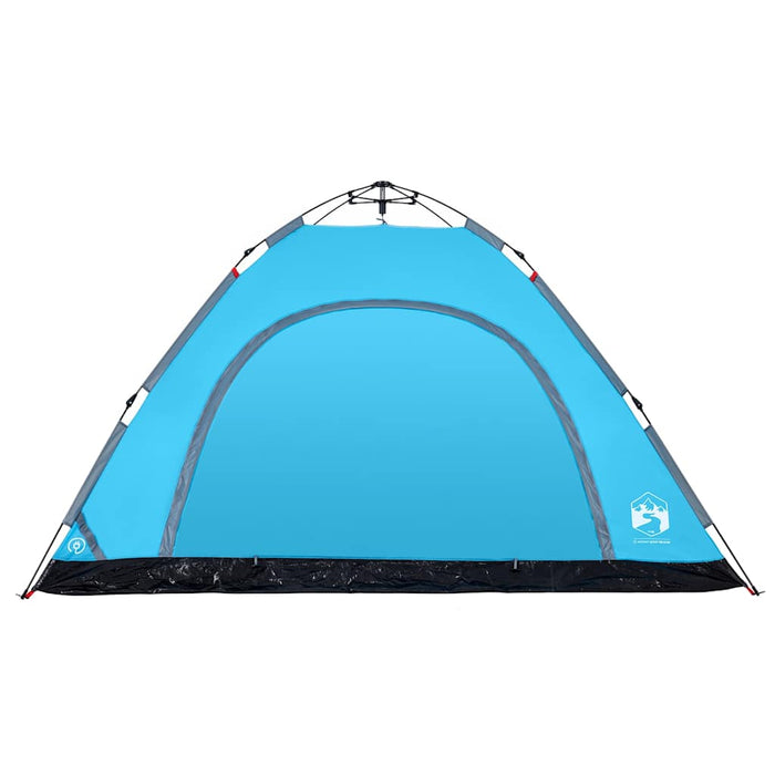 Cort de camping pentru 5 persoane, eliberare rapidă, albastru - WALTI WALTI