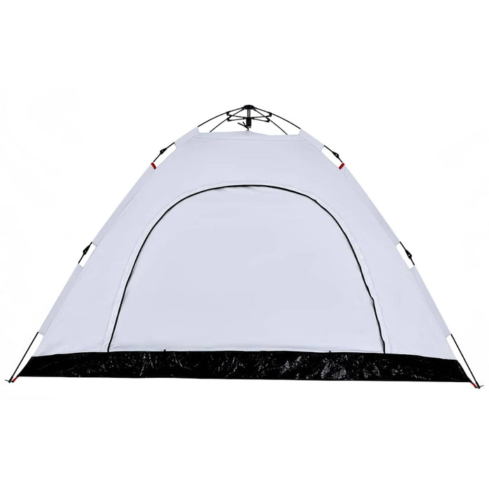 Cort de camping 5 persoane, alb opac, setare rapidă, țesătură - WALTI WALTI