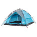 Cort de camping cupolă 4 persoane, setare rapidă, albastru - WALTI WALTI
