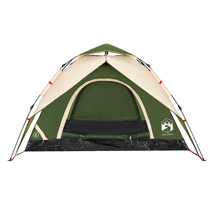 Cort de camping cupolă 5 persoane, setare rapidă, verde - WALTI WALTI