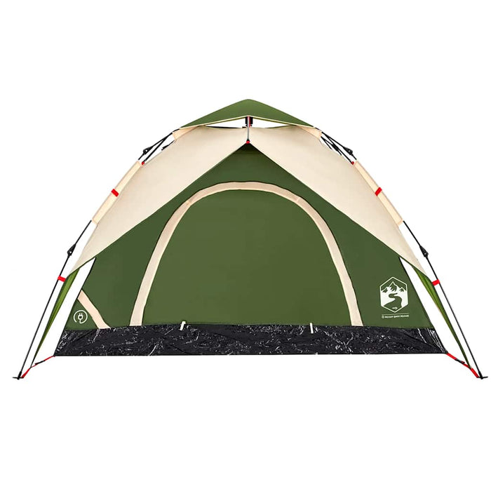 Cort de camping cupolă 5 persoane, setare rapidă, verde - WALTI WALTI