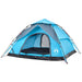 Cort de camping cupolă 5 persoane, setare rapidă, albastru - WALTI WALTI