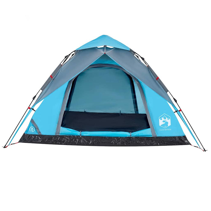 Cort de camping cupolă 5 persoane, setare rapidă, albastru - WALTI WALTI