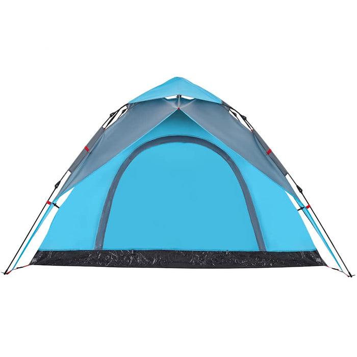 Cort de camping cupolă 5 persoane, setare rapidă, albastru - WALTI WALTI