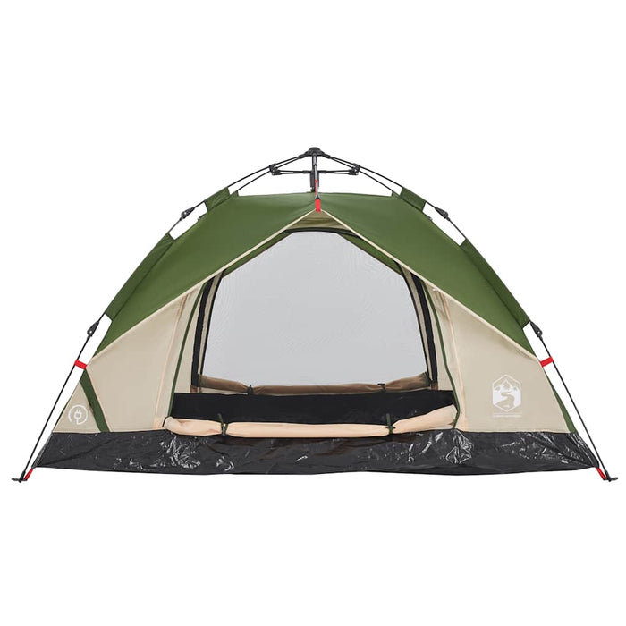 Cort de camping cupolă 2 persoane, setare rapidă, verde - WALTI WALTI